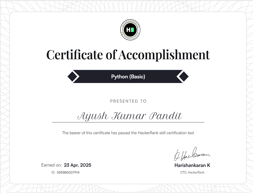 HackerRank